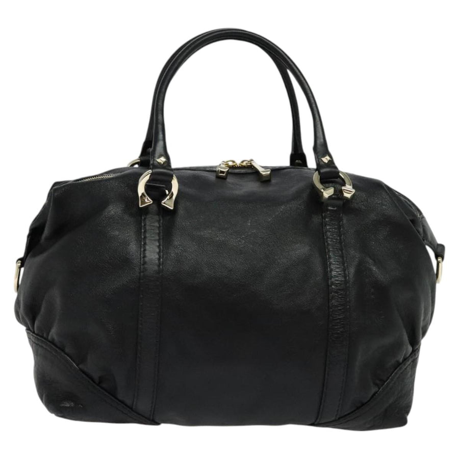 Gucci Black Leather Tote