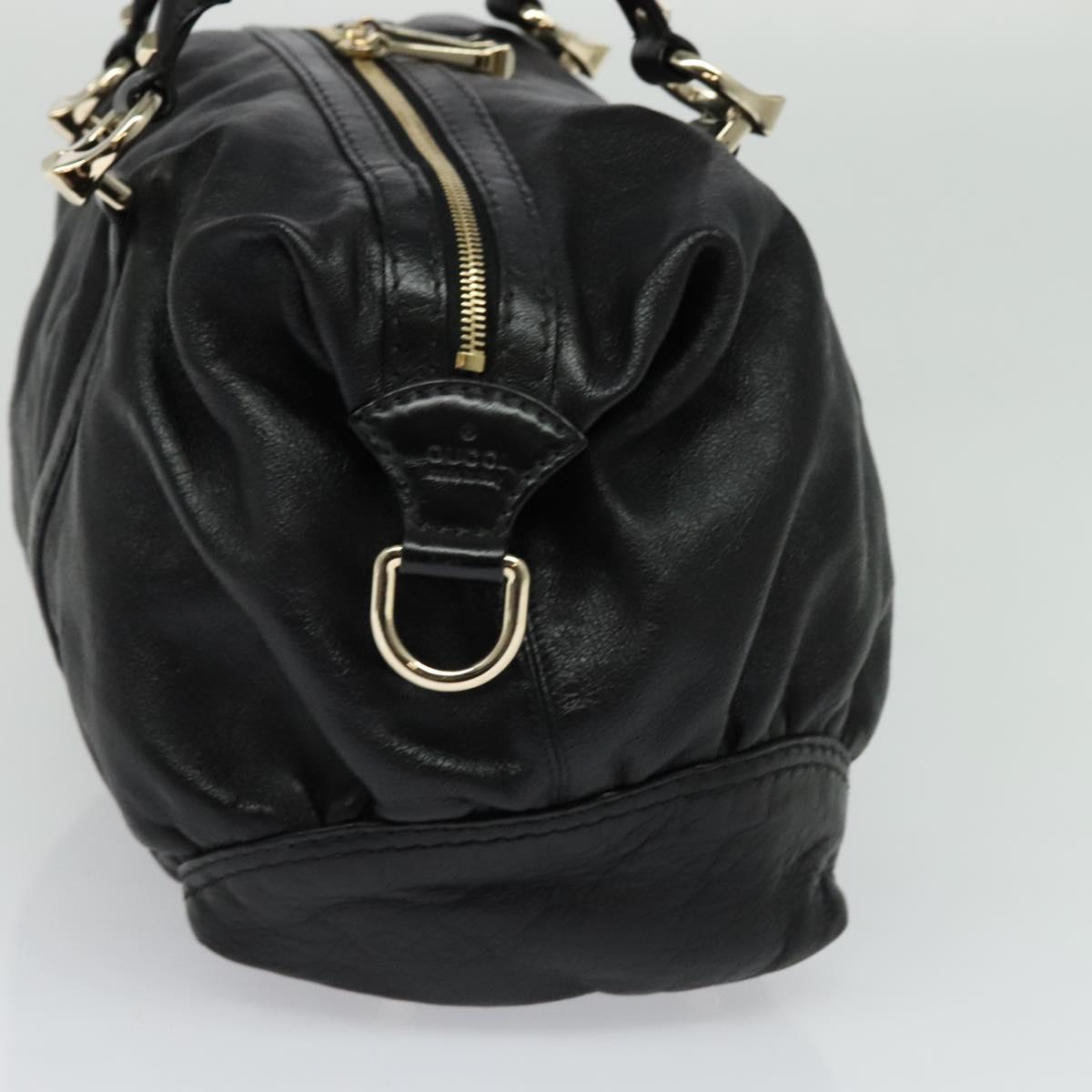 Gucci Black Leather Tote