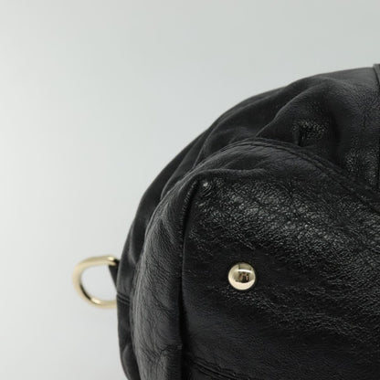 Gucci Black Leather Tote