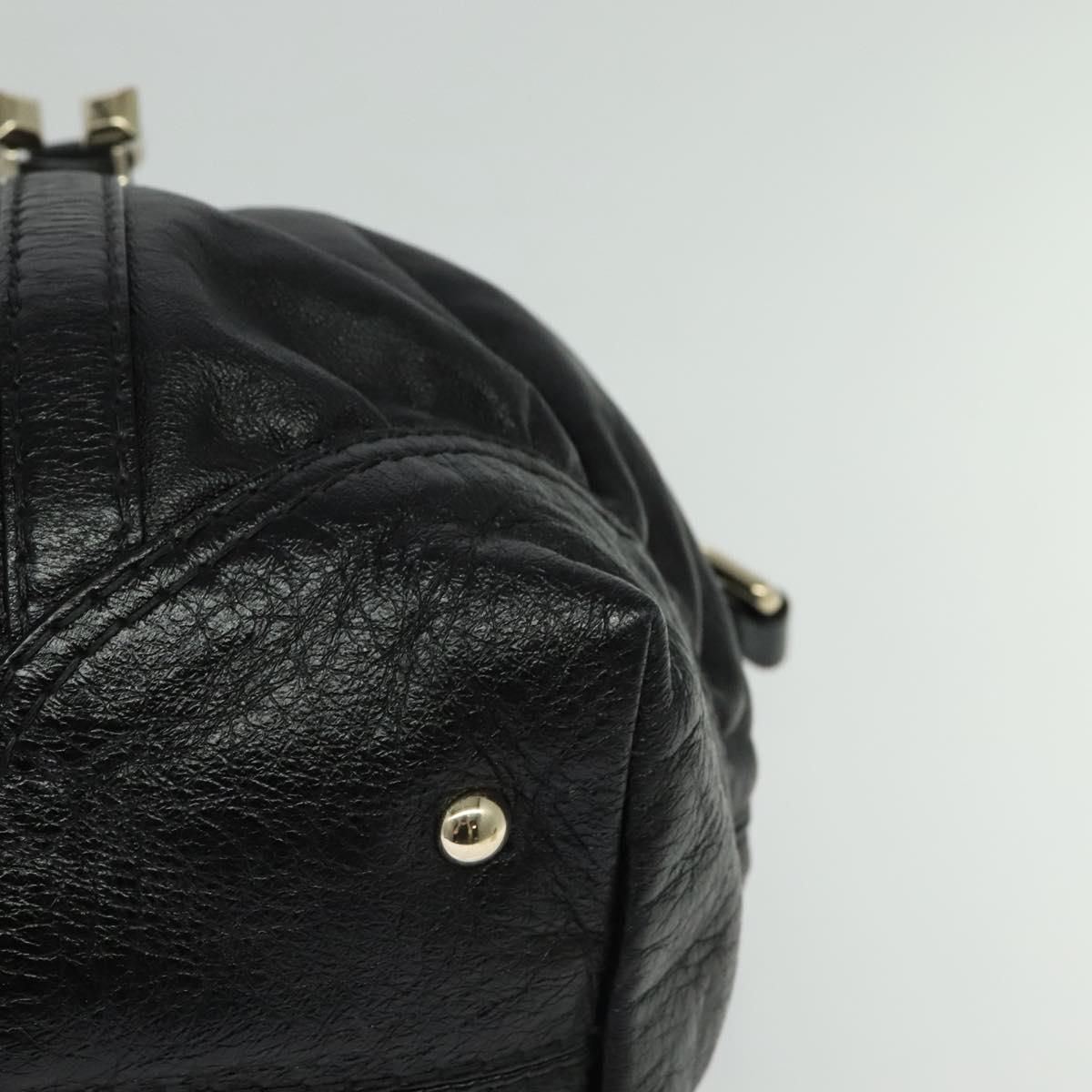 Gucci Black Leather Tote