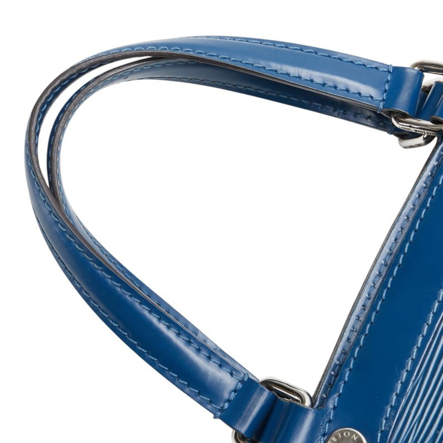Louis Vuitton Blue Leather Blair