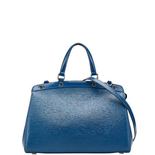 Louis Vuitton Blue Leather Blair
