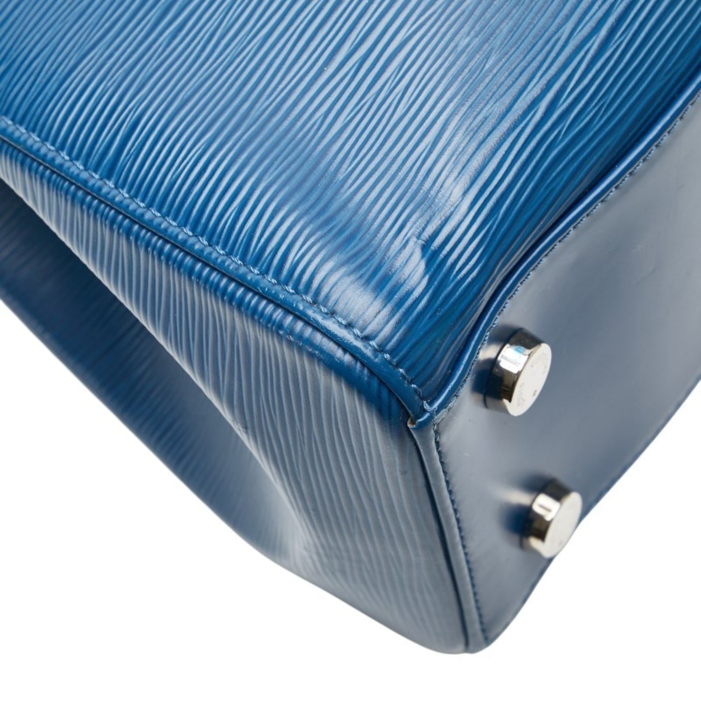 Louis Vuitton Blue Leather Blair