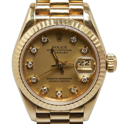 Rolex Gold Yellow Gold Datejust