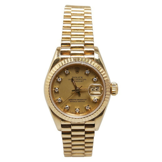 Rolex Gold Yellow Gold Datejust