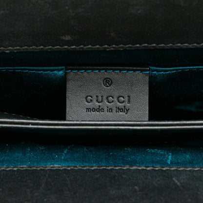 Gucci Red Suede Gg Marmont