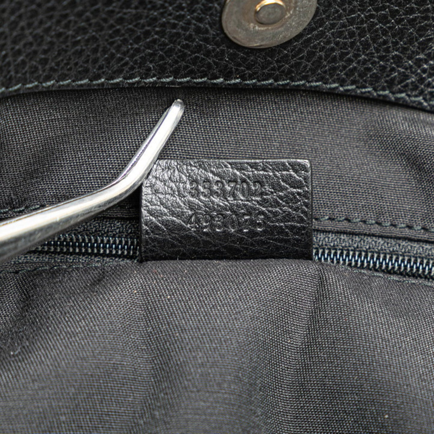Gucci Black Nylon Gg Nylon