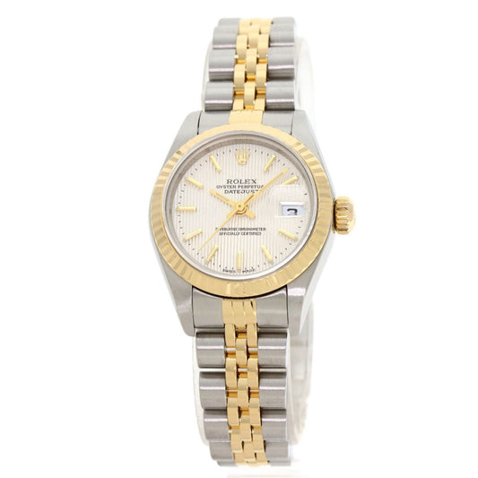 Rolex White Gold And Steel Datejust
