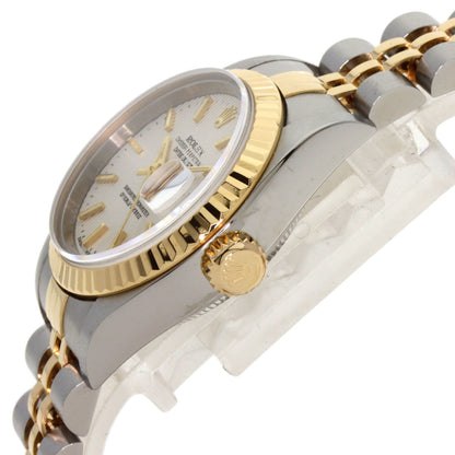 Rolex White Gold And Steel Datejust