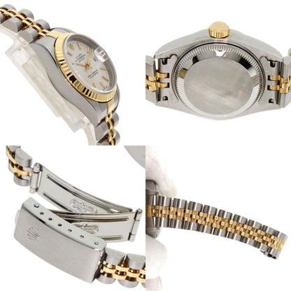 Rolex White Gold And Steel Datejust