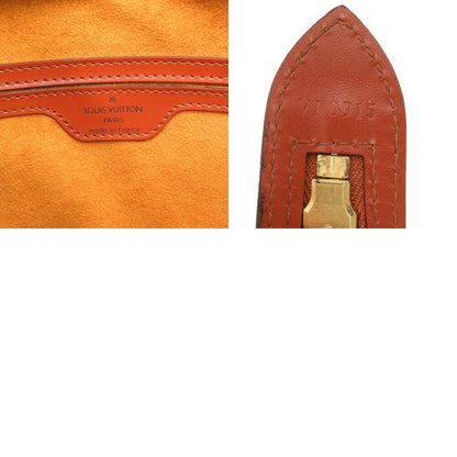Louis Vuitton Brown Leather Saint Jacques