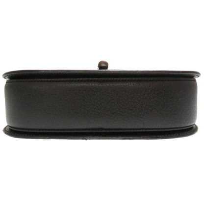 Gucci Black Leather Bamboo