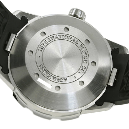 Iwc Schaffhausen Black Steel Watch