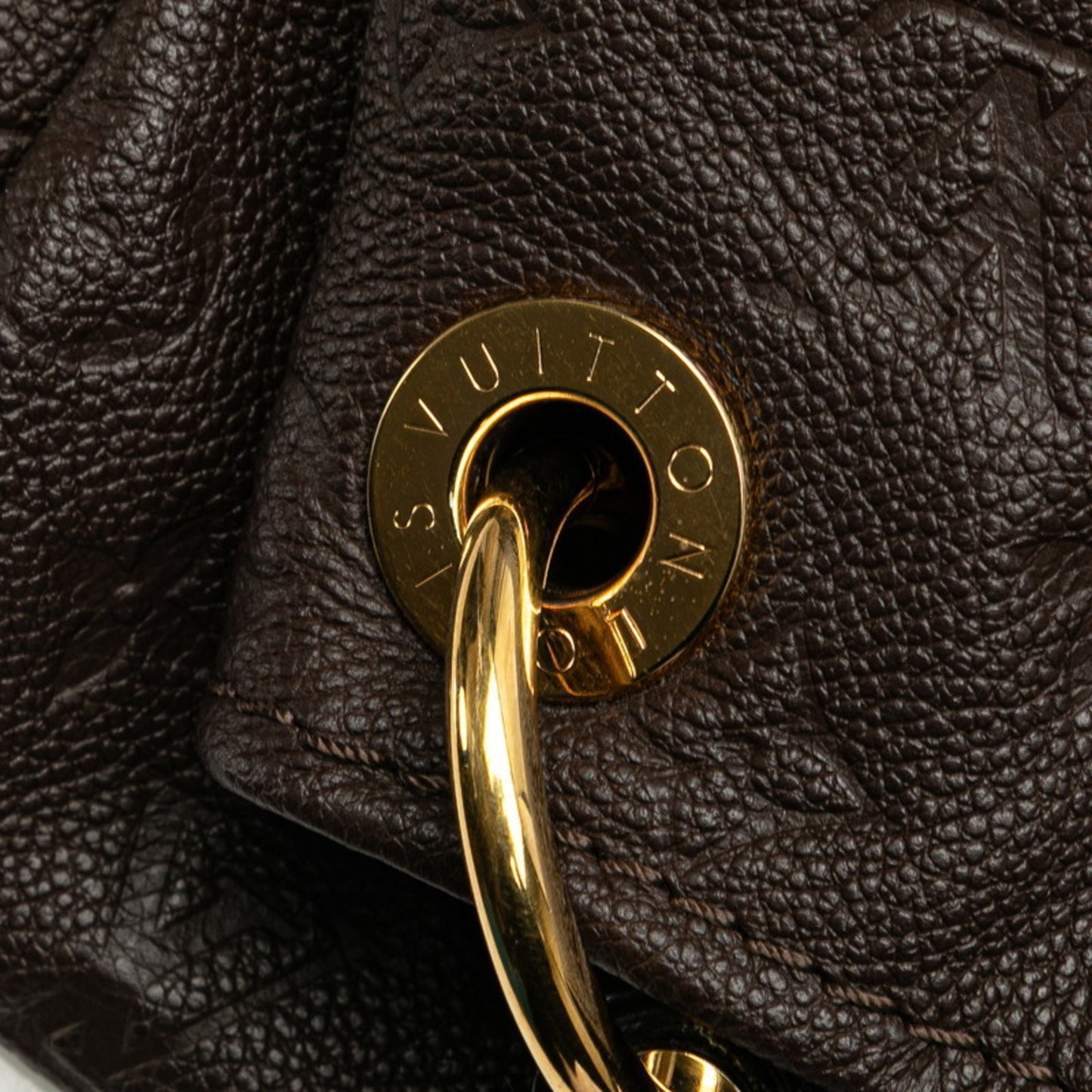 Louis Vuitton Brown Leather Artsy