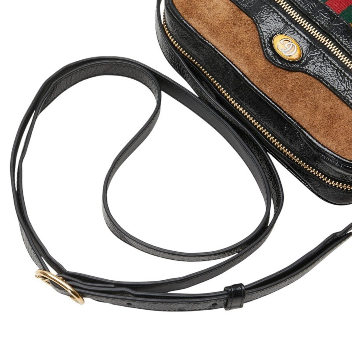 Gucci Brown Suede Ophidia