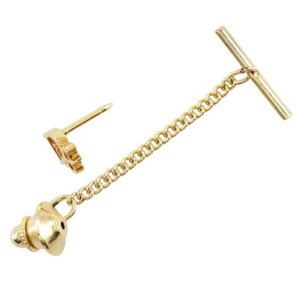 Chanel Gold Gold Plated Coco Mark