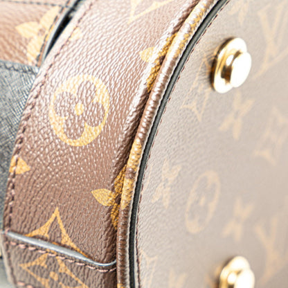 Louis Vuitton Brown Canvas Tressage Tote