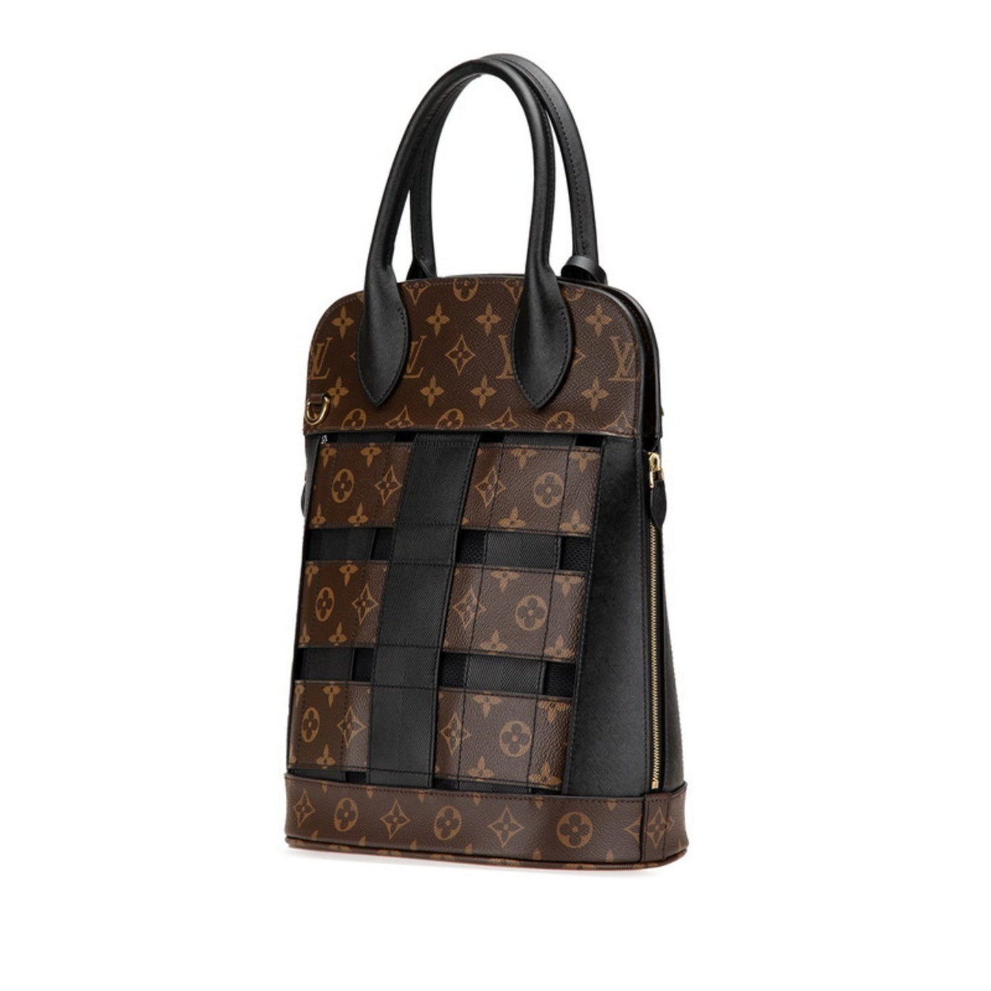 Louis Vuitton Brown Canvas Tressage Tote