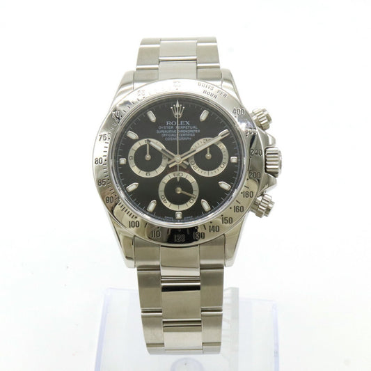 Rolex Black Steel Daytona