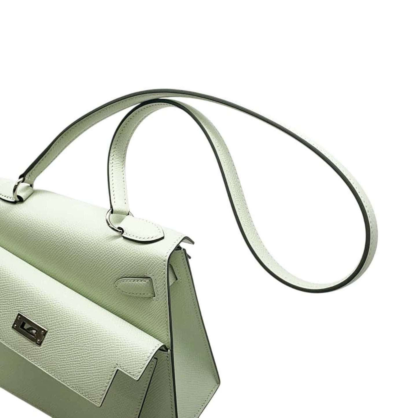 Hermès Green Leather Kelly
