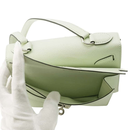Hermès Green Leather Kelly