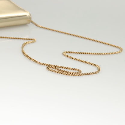 Versace Gold Patent Leather Shoulder