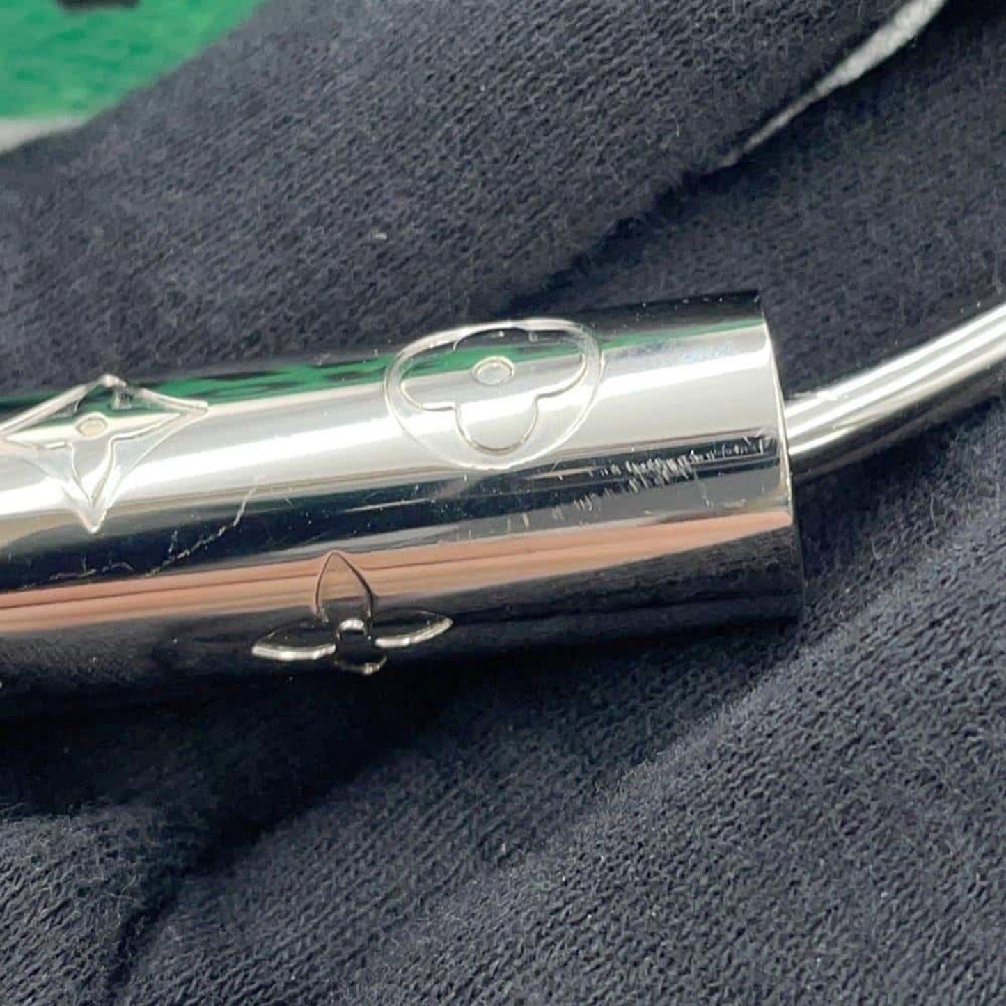 Louis Vuitton Green Canvas Paint Can