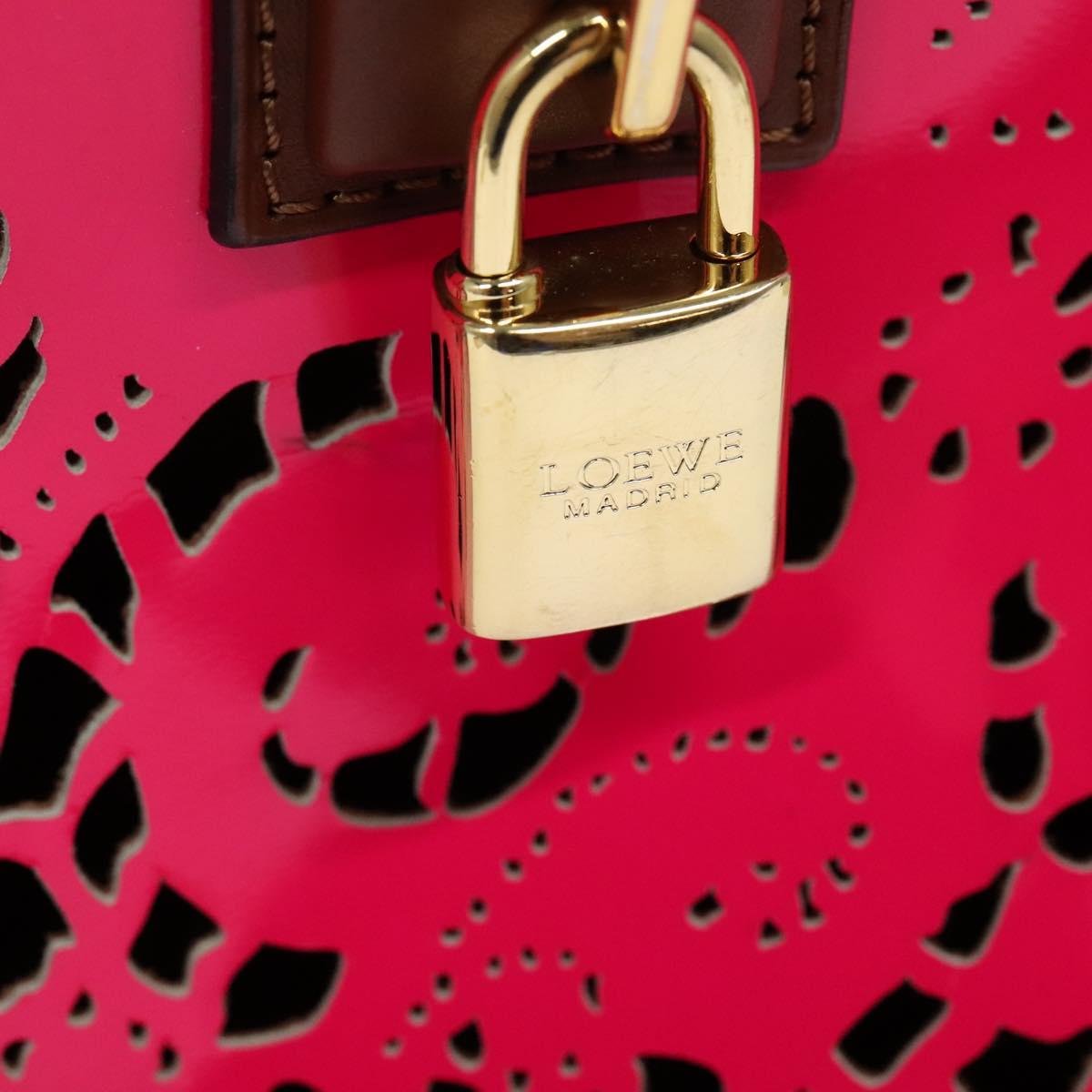 Loewe Pink Patent Leather Amazona