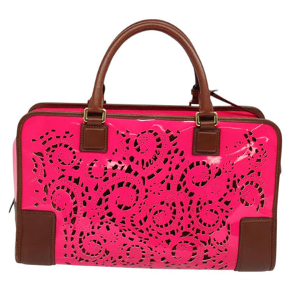 Loewe Pink Patent Leather Amazona