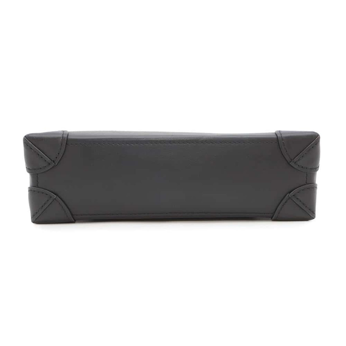 Louis Vuitton Black Leather Steamer