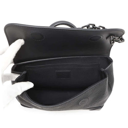 Louis Vuitton Black Leather Steamer