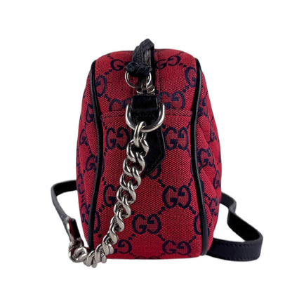Gucci Red Canvas Marmont