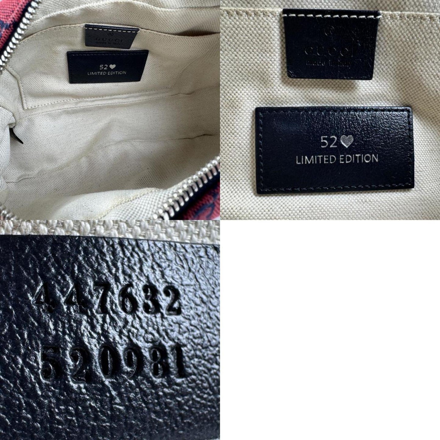 Gucci Red Canvas Marmont