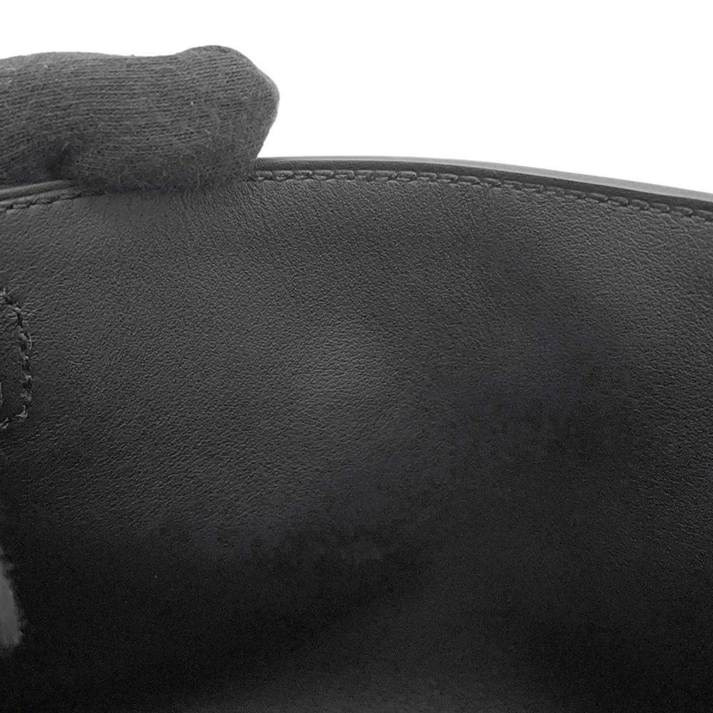 Hermès Black Leather Kelly