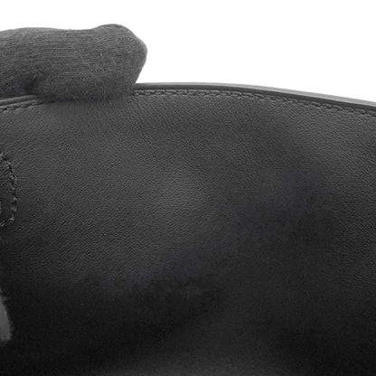 Hermès Black Leather Kelly