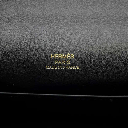 Hermès Black Leather Kelly