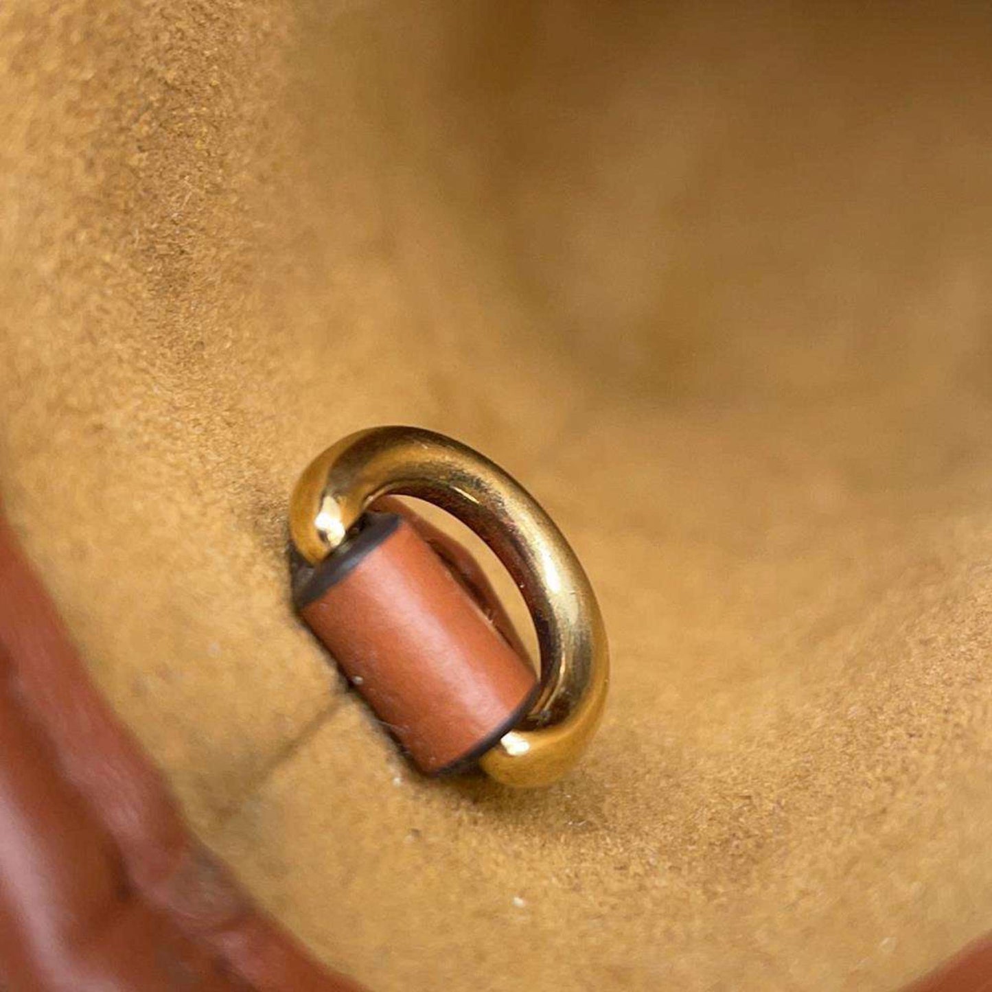 Louis Vuitton Gold Canvas Bucket