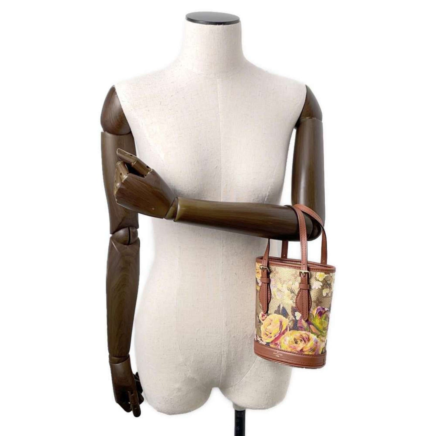 Louis Vuitton Gold Canvas Bucket