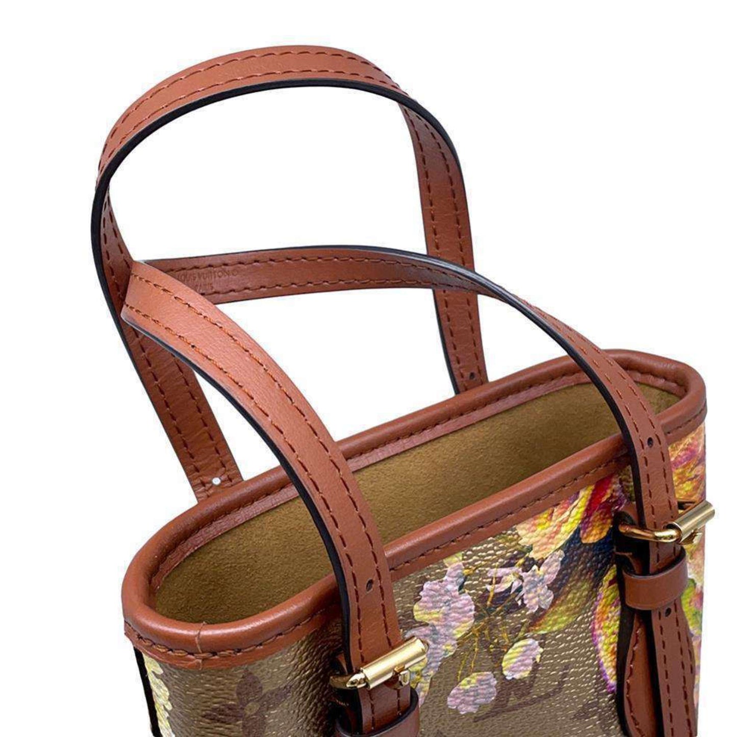 Louis Vuitton Gold Canvas Bucket