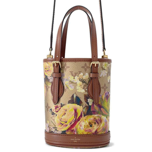 Louis Vuitton Gold Canvas Bucket