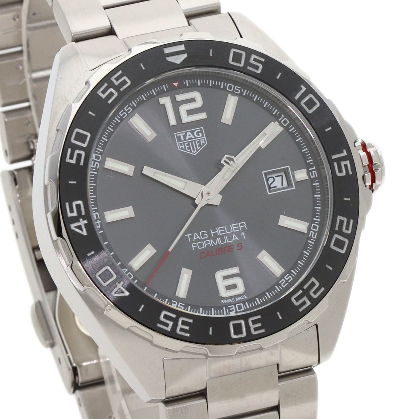 Tag Heuer Silver Steel Formula 1