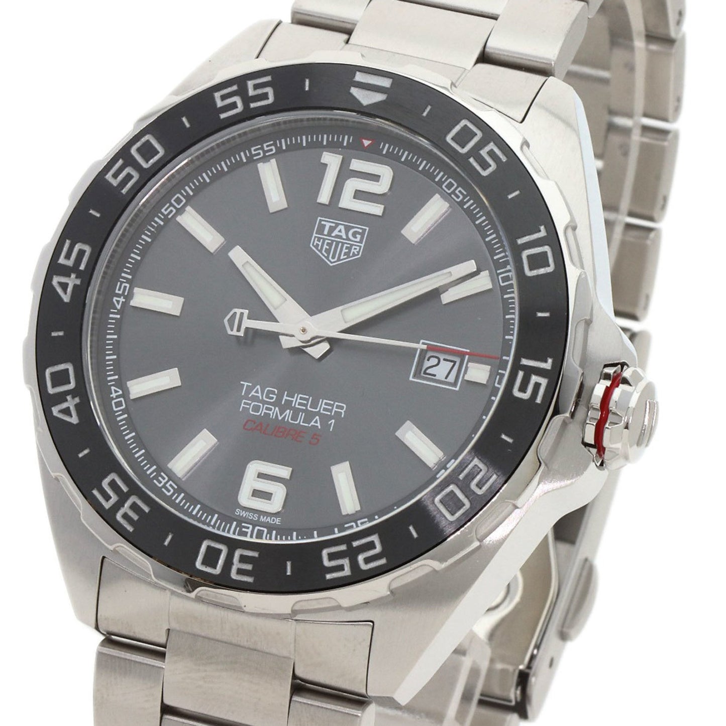 Tag Heuer Silver Steel Formula 1