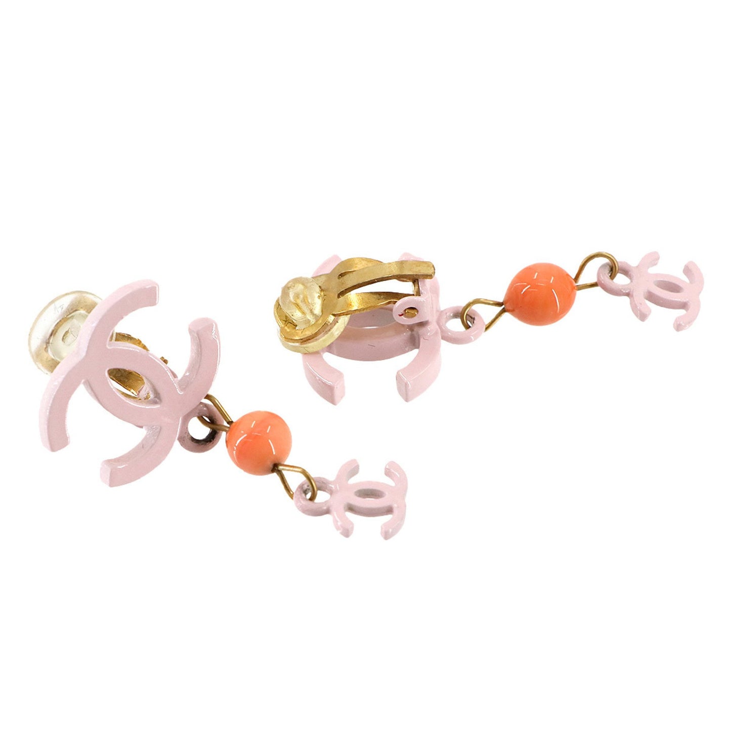 Chanel Pink Plastic Coco Mark