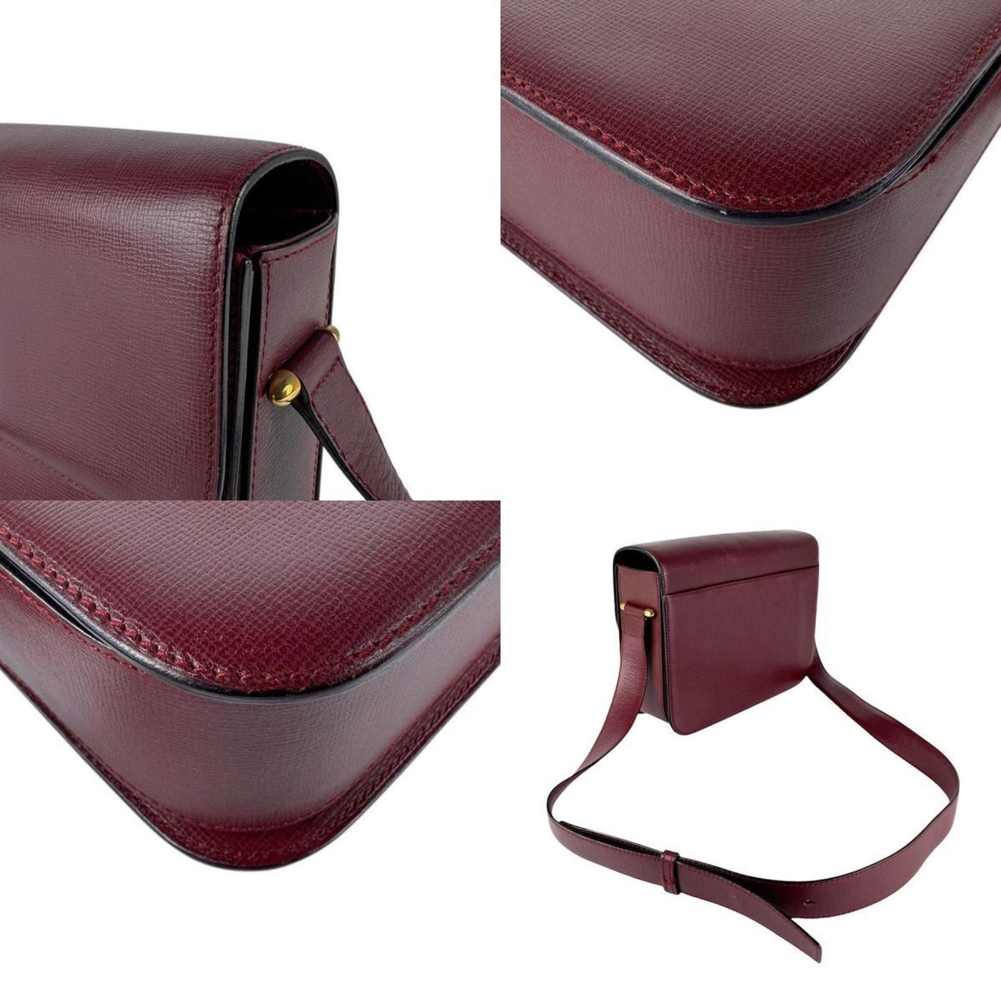 Cartier Red Leather Must De Cartier