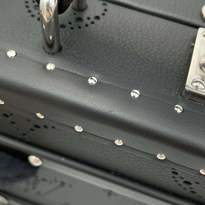 Louis Vuitton Black Canvas Trunk
