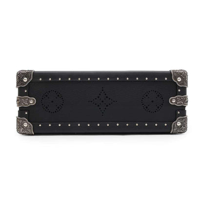 Louis Vuitton Black Canvas Trunk