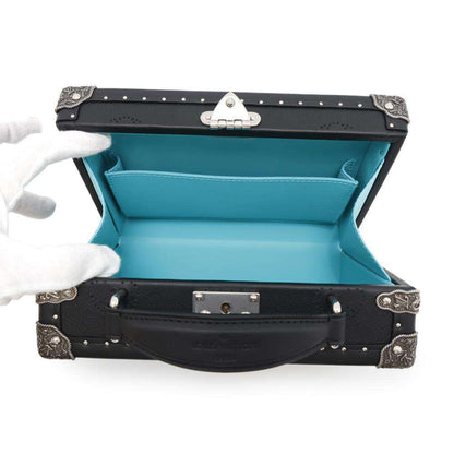 Louis Vuitton Black Canvas Trunk