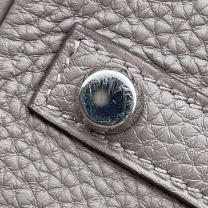 Hermès Gray Leather Birkin 30