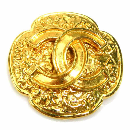 Chanel Gold Gold Plated Matelassé