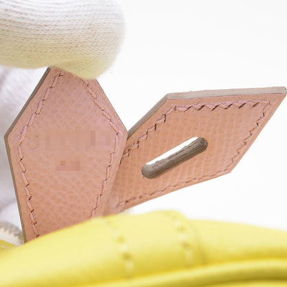 Hermès Yellow Leather Bolide